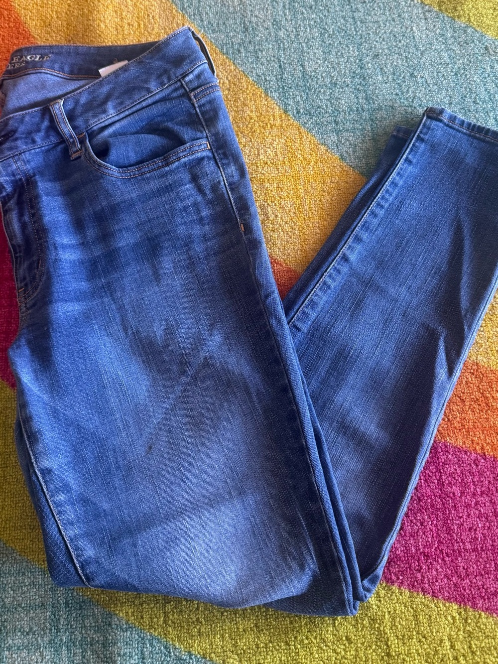American Eagle Outfitters Blue Women's Skinny Jeans